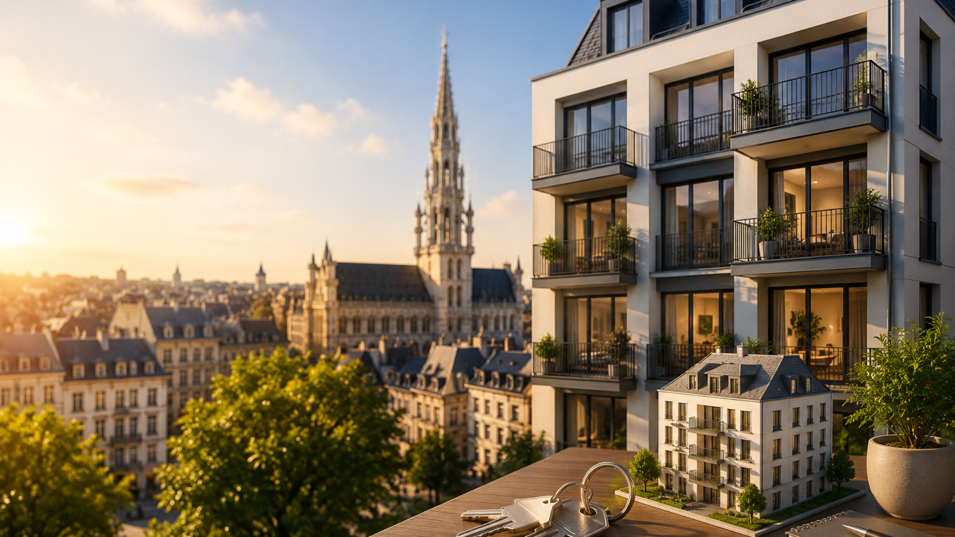 Location d'appartements à Bruxelles et en Brabant wallon : pourquoi l'immeuble de rapport est l'investissement locatif le plus rentable en 2026