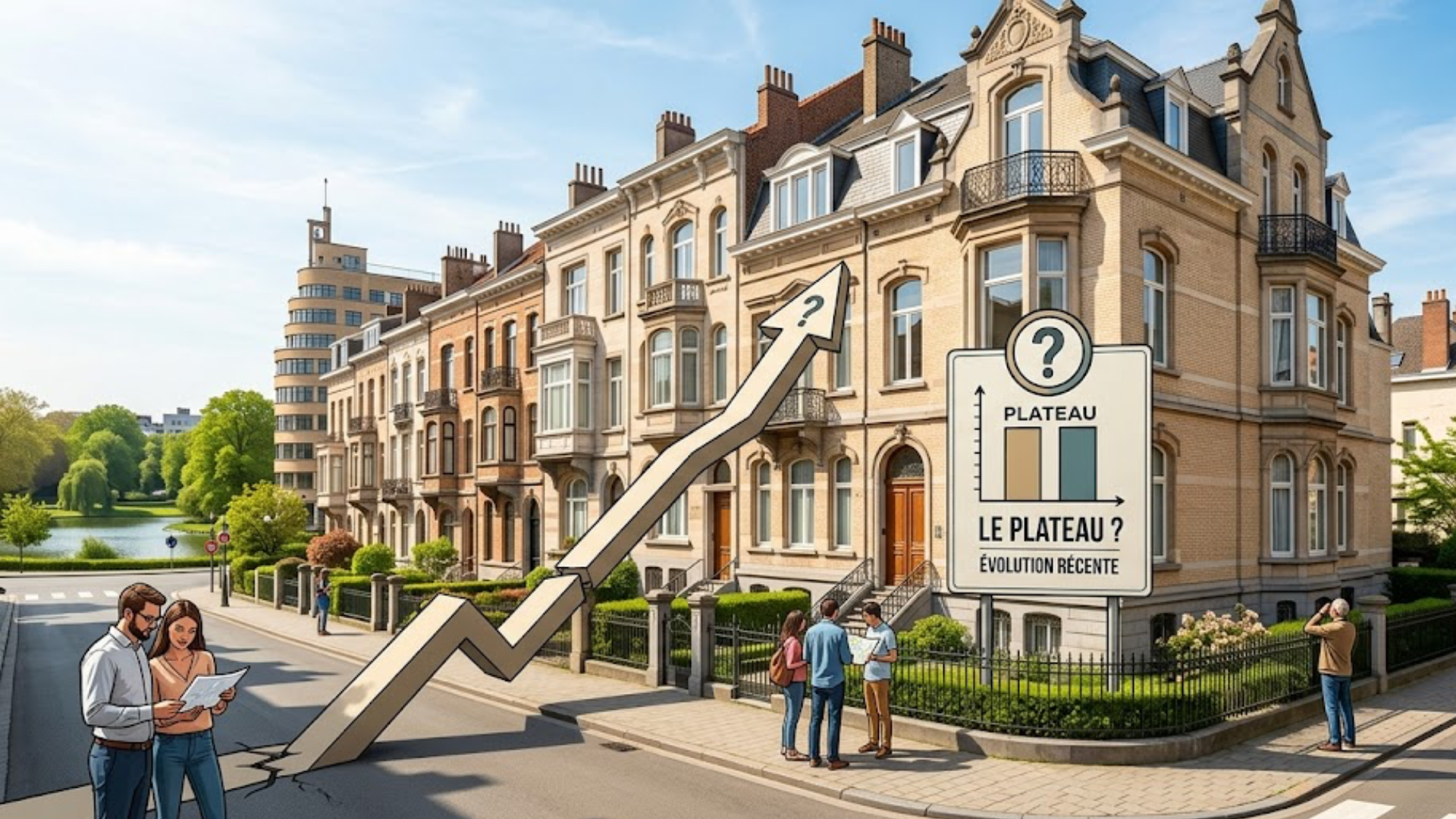 Prix de l'immobilier à Bruxelles : a-t-on atteint le plafond ?