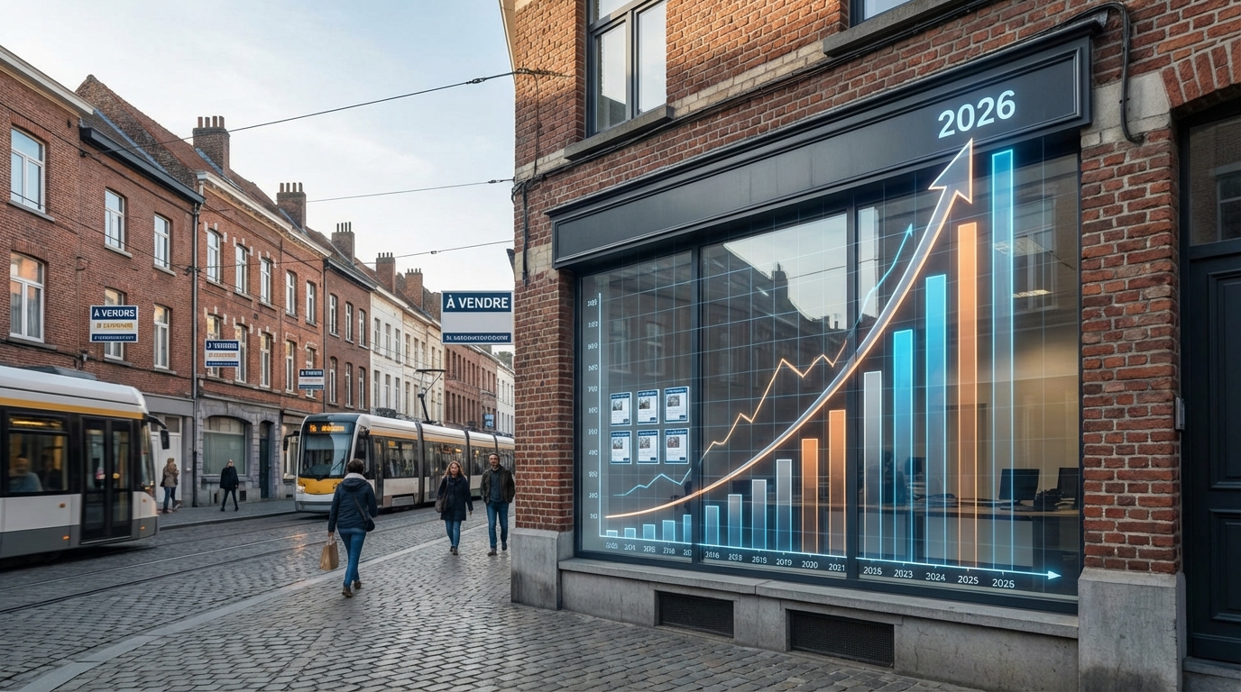 Les prix de l’immobilier en Belgique en 2026 : vont-ils continuer à augmenter ?